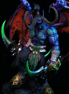 全场包邮 现货秒发正版 HERO TOYS 恶魔猎手伊利丹 可动人偶 非KO