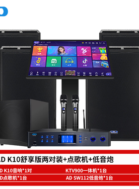 ANNO DOMINI AD家庭KTV音响套装卡拉OK酒吧会议K歌别墅会所包房