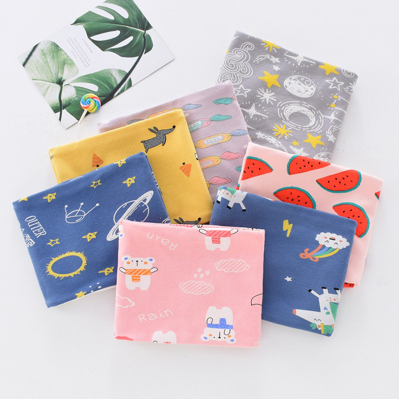 가을 겨울 순면 어린이 목 스카프 어린이 플러스 벨벳 목 소매 소년 소녀 목 스카프  따뜻한 더블 레이어 목 소매