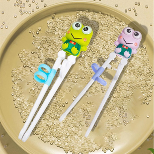 儿童筷子训练筷2-3-6岁宝宝小孩专用学习辅助练习餐具吃饭虎口筷