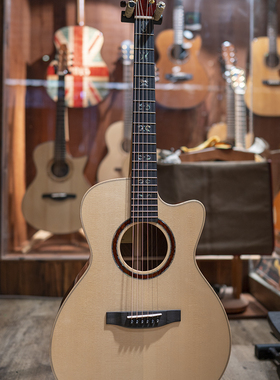 大连原木堂 德国手工琴Lakewood M53C 全单木吉他 现货发售！