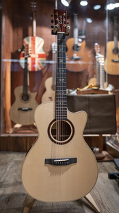 大连原木堂 德国手工琴Lakewood M53C 全单木吉他 现货发售！