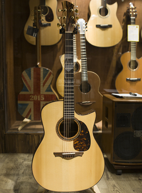 大连 新款 原木堂 日本制琴师藤井FUJII手工吉他 NO9收藏品