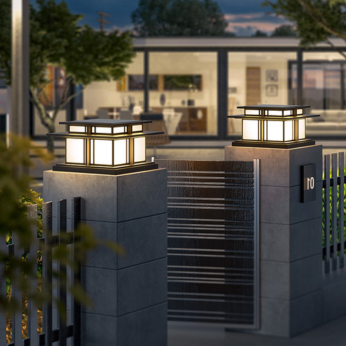 米罗兰别墅庭院灯户外院门柱子灯