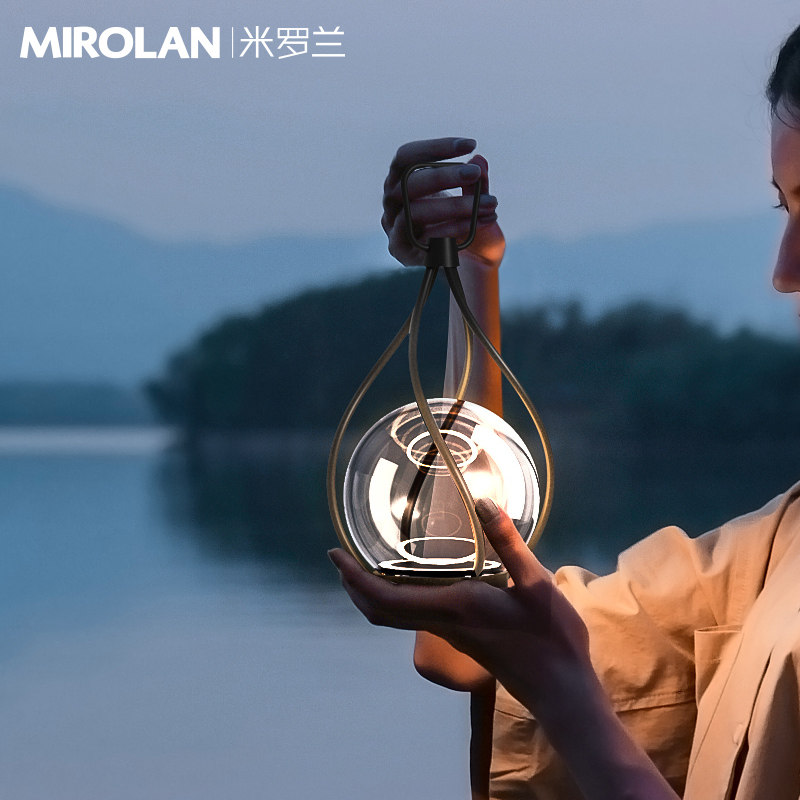 户外灯氛围充电手提灯野外露营灯室外挂灯装饰灯花园景观灯露台灯