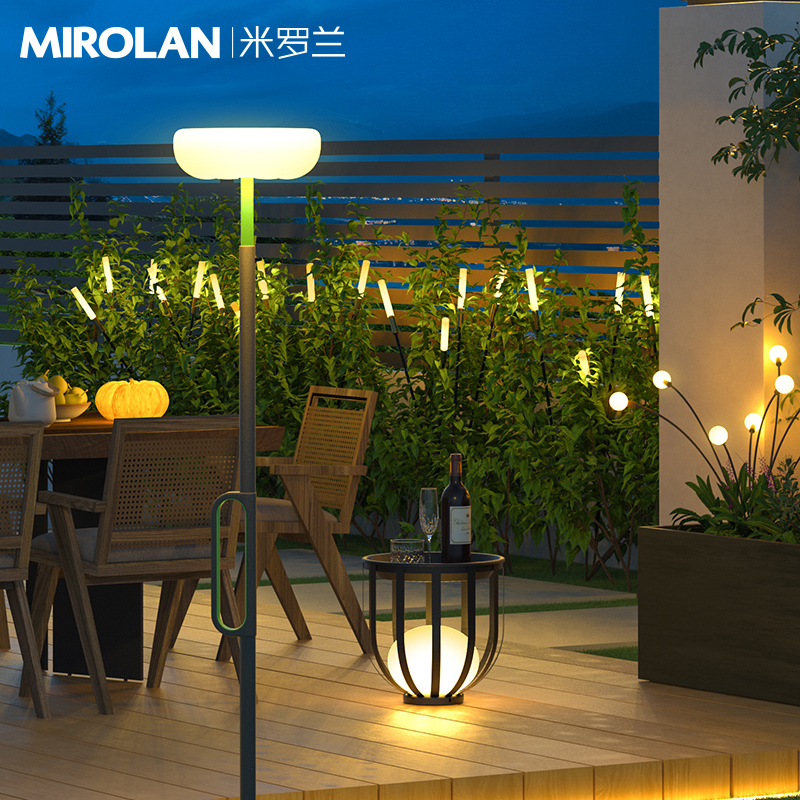 太阳能壁灯户外洗墙灯防水庭院灯门口外墙灯室外露U台花园围墙阳