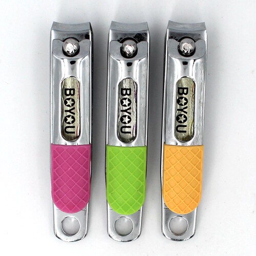 博友指甲剪平口小号指甲刀便携式