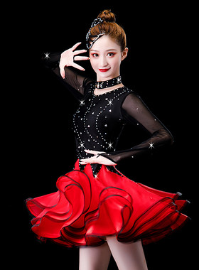 三步踩舞蹈广场吉特巴比赛表演服