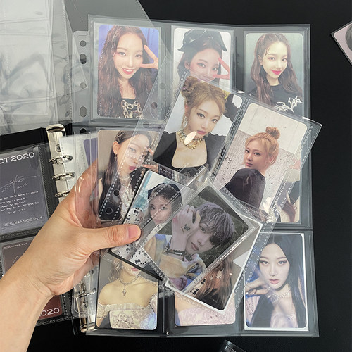 ringnote卡册内页相册活页超透