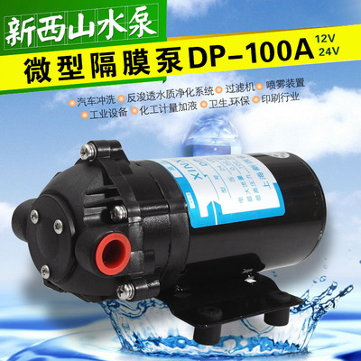 新西山DP-100.100A工业清洗机增压泵RO膜工程橡胶塑料高压隔膜泵