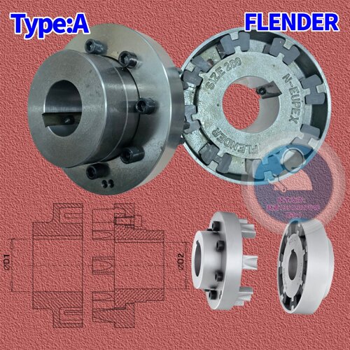 FLENDER联轴器N-EUPEX垫A400/440