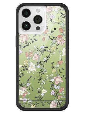 wildflower绿色画廊iPhone手机壳
