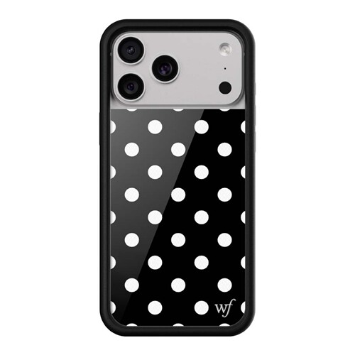 wildflower黑白点点iPhone手机壳