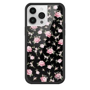 WF手机壳 粉黑碎花适用苹果iPhone16ProMax wildflower美国代购