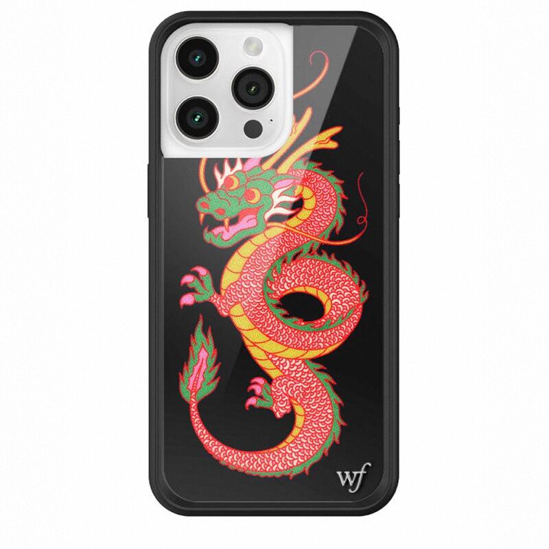 龙年特定黑色手机壳wildflower