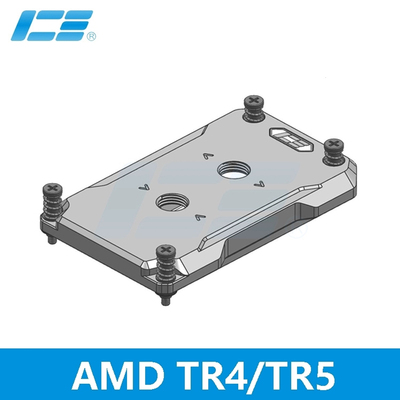 IceManCooler  新款AMD TR5 CPU全金属 服务器水冷头 兼容TR4