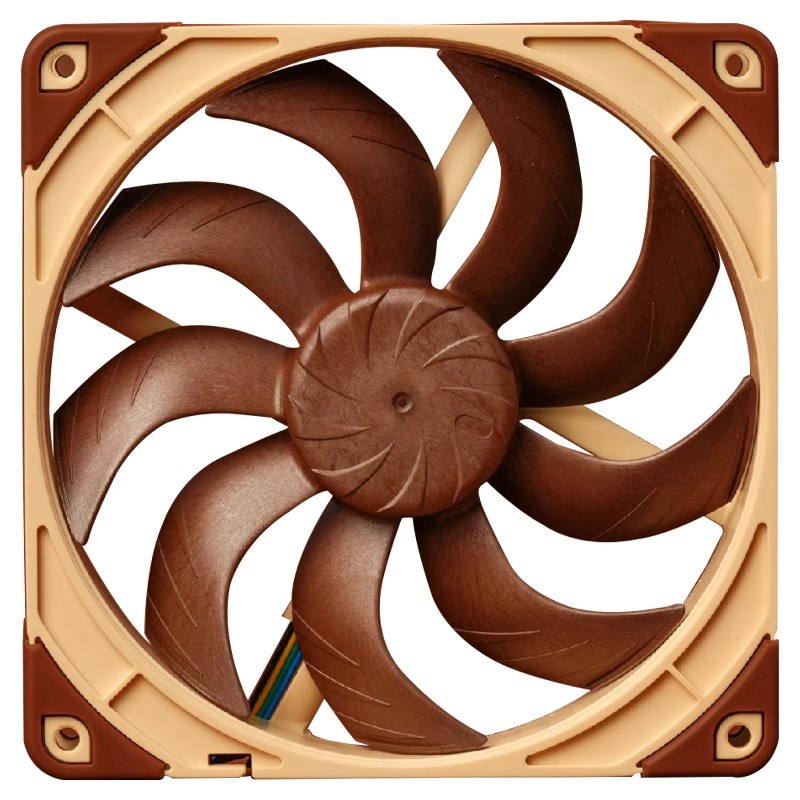 猫头鹰(Noctua)NF-A14X25 G2 PWM 14CM主机散热风扇小翼结构设计