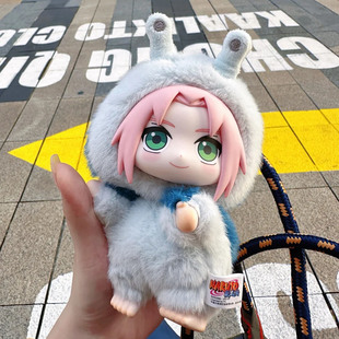 现货正版TOPTOY亿奇火影忍者盲盒疾风传萌兽派对毛绒玩偶女生礼物