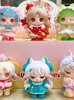 Ruby小兔甜品屋系列手办盲盒国风少女可爱公仔收藏摆件生日礼物
