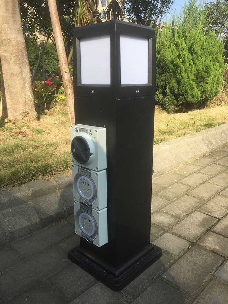 智能水电桩 供电桩充电桩供水箱 房车营地园林商场水电桩