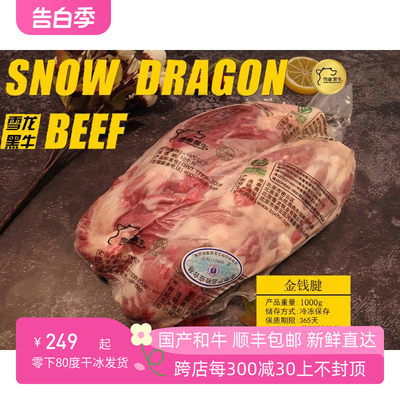 雪龙黑牛冷冻炖煮前腿包邮生鲜