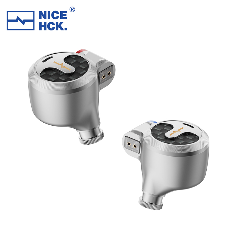NiceHCK 旗舰F1平板平面振膜单元耳机 铝合金外壳HiFi入耳式耳塞