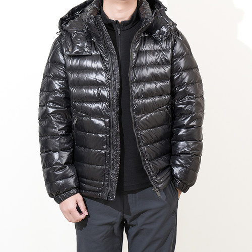 25冬玛汀 Maya同款帝人三防认证90鹅绒脱卸帽中薄排骨羽绒服男