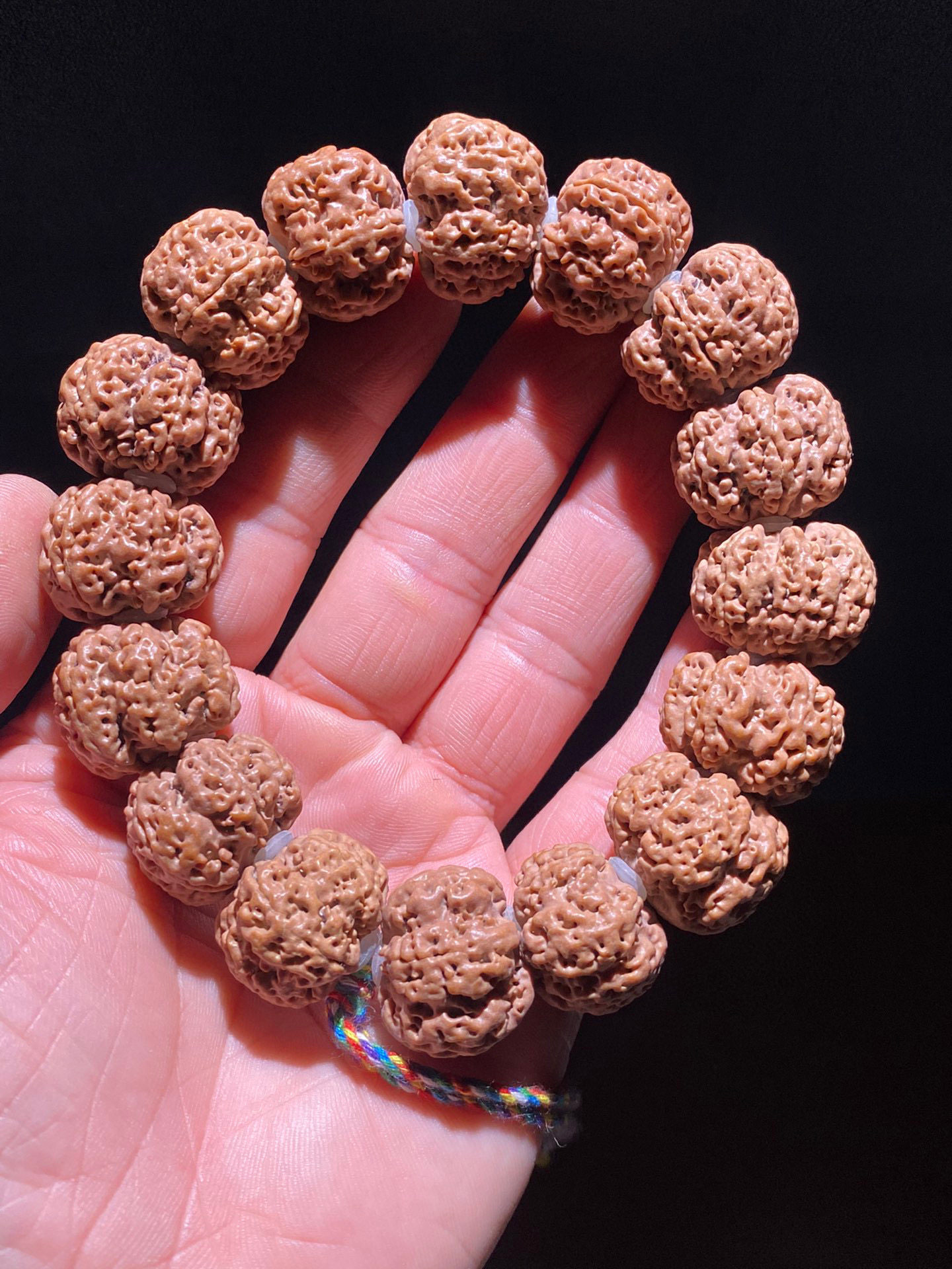 尼泊尔雪花扇面6瓣蜂窝爆肉五瓣六瓣梅花手串金刚菩提手持秒沉