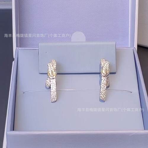 HEFANG何方优雅皮带耳环女