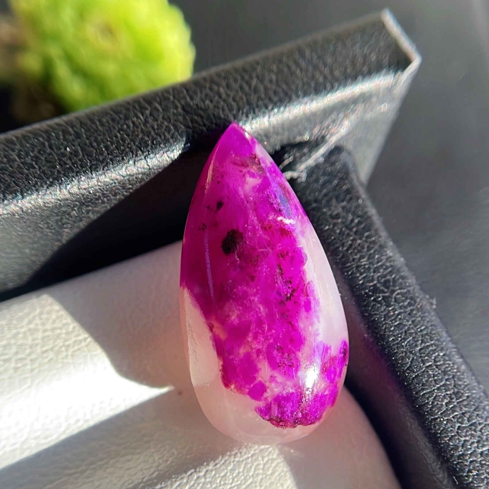 「玺玲珑」果酱红舒俱来 果冻紫红舒俱莱裸石吊坠项链玉化老料