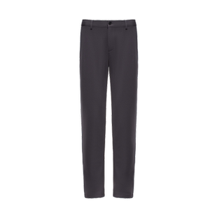 诺丁山男士休闲裤深灰色耐磨中年商务微弹力直筒中年秋冬长裤子