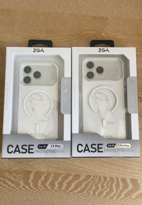 ZGA 新款晶透磁吸iPhone17pro Max保护壳17pro适用于苹果金属升级