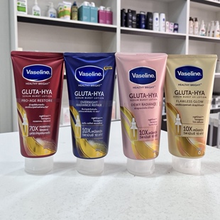 现货 泰国Vaseline凡士林身体乳谷胱甘肽烟酰胺玫瑰夜间滋润清爽