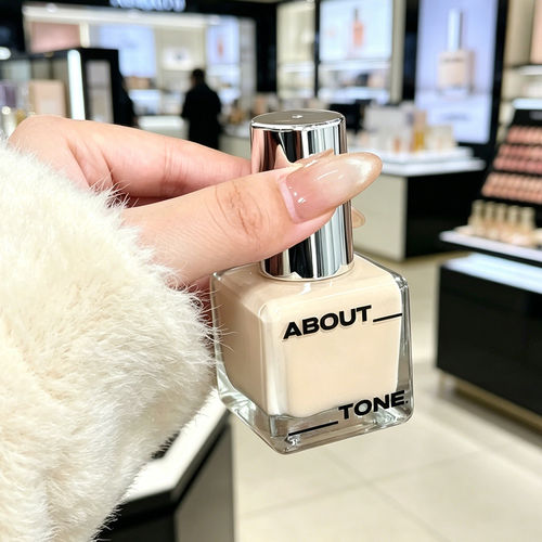 ABOUTTONE冰透粉底液自然细腻