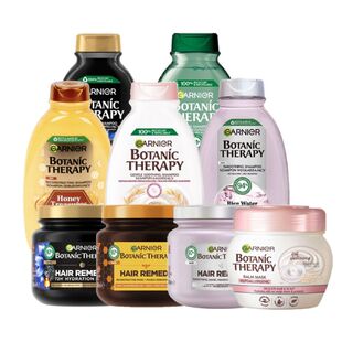 新版！GARNIER卡尼尔茶树/蜂蜜/活性炭/燕麦洗发水/蜂蜜燕麦发膜