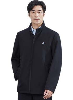 红都秋冬商务男士棉服