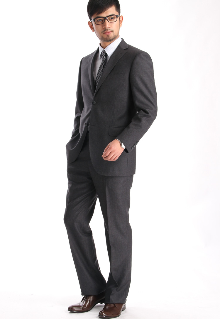 Costume homme en laine pour automne - Ref 1577608 Image 2