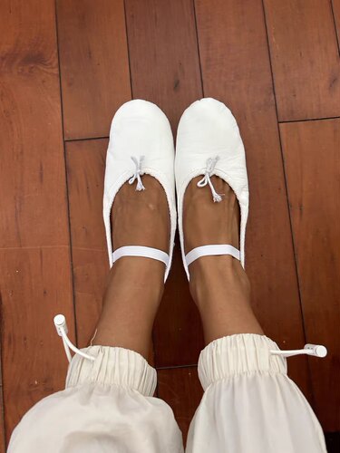 英国RV牛皮芭蕾舞鞋幼儿女孩舞蹈鞋软宝宝考级男瘦ballet shoes