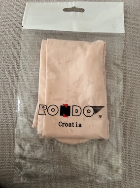 重瑕疵清仓rando克罗地亚 3-6-9岁儿童女款肉粉色白色连裤袜