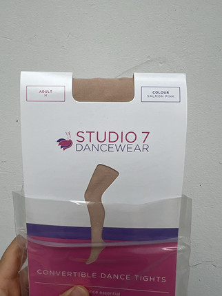 澳洲牌 studio7 成人挖洞XL特大码 儿童舞蹈袜3-10岁 小码