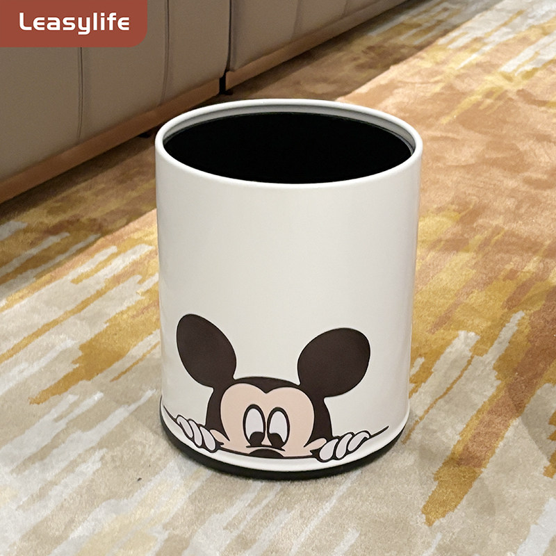 卡通垃圾桶高颜值家用儿童房客厅厨房卧室卫生间简约双层无盖大号,家庭/个人清洁工具,垃圾桶,淘宝优惠券,粉丝福利购,淘宝优惠卷