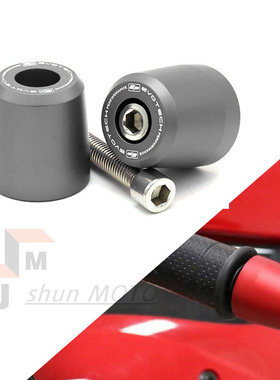 适用本田佛沙300Forza250 NSS350改装手把堵头铝合金不锈钢车把堵