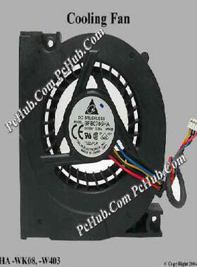 适用于 华硕 Delta BFB0705HA-W403 5V 0.36A笔记本cpu风扇