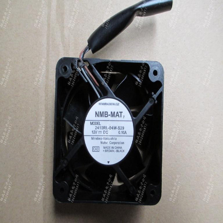 NMB-MAT 6025 12V 0.10A 2410RL-04W-S29 6cm 超静音散热风扇