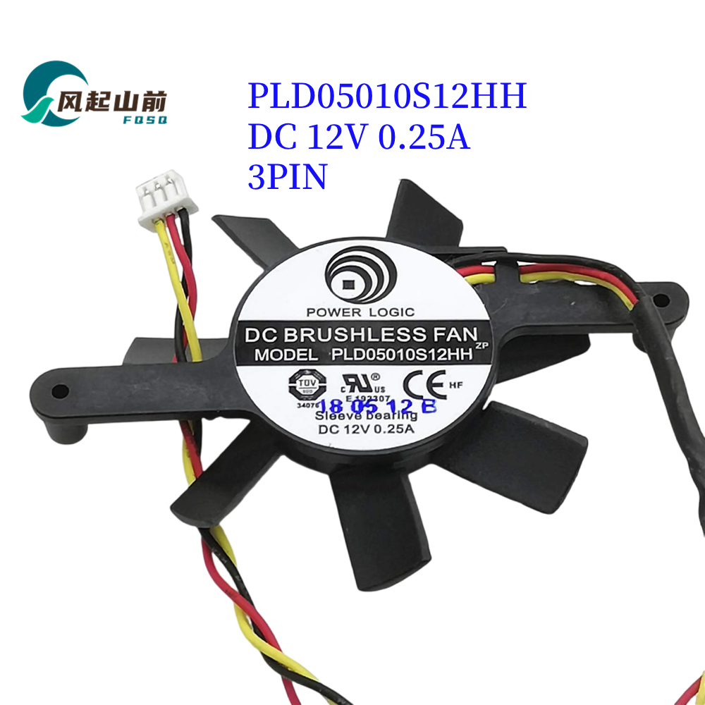 适用于 AMD AMD W5000 W5100 WX5100 PLD05010S12HH 显卡风扇
