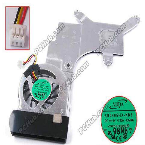 适用于 宏基笔记本风扇 AB0405HX-KB3 DC5V 0.30A KAV60