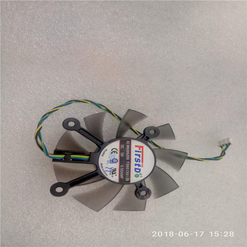 适用于 ASUS HD6770 显卡风扇 FD8015U12S FD8015U12D