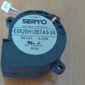 SERVO E0525H12B7AS-24 12V 0.23A 5CM 5025 交换机风扇