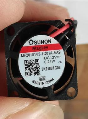 MF20101V2-1Q01A-AA9 12V 0.16W SUNON建准2010磁浮测速微型风扇