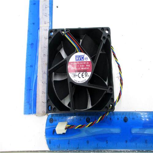 AVC 8025 8CM 12V大风量 PWM四线调速CPU风扇 DL08025R12U
